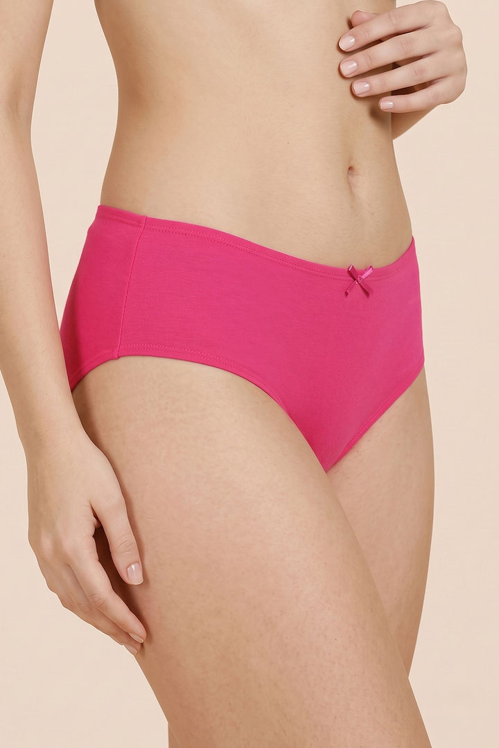 Zivame Anti-Microbial Low Rise Full Coverage Hipster Panty (Pack of 3) - Multicolor — image 2